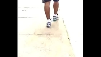 Jogging Thunder Booty In Them Shorts What Can You Do